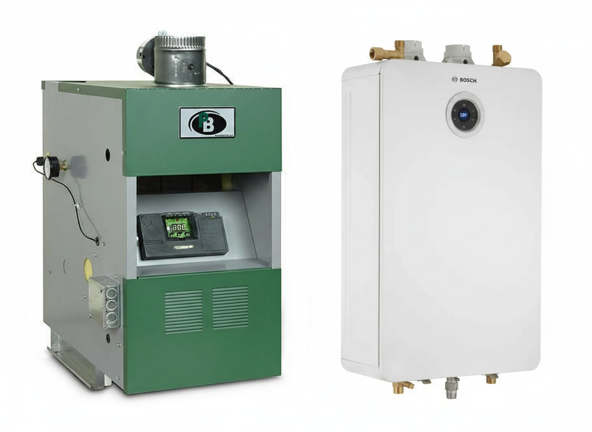 Boiler and tankless water heater